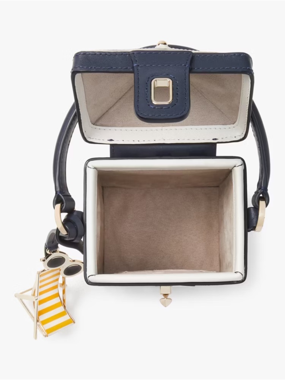 Kate Spade Sunkiss Cabana Tent Bag 3D Novelty Crossbody Rare Collectible - Picture 14 of 15
